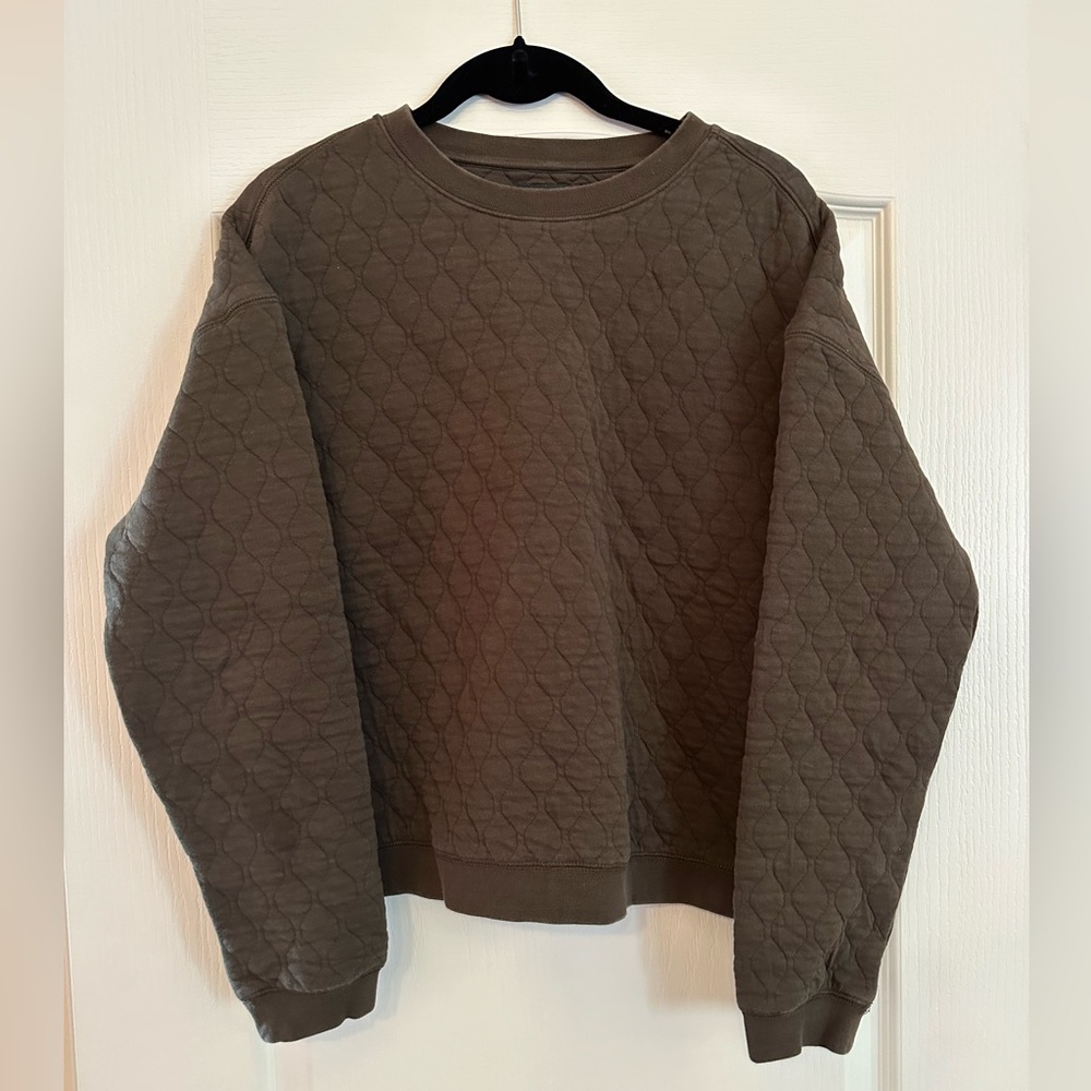 Roots Dark Green Crewneck Sweater